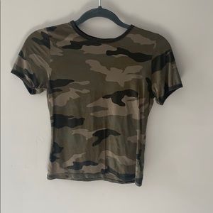 camo tee